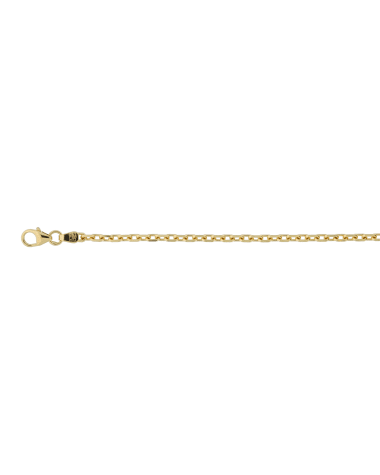 18CT Y/G GREEK DSG 2.60mm/60cm